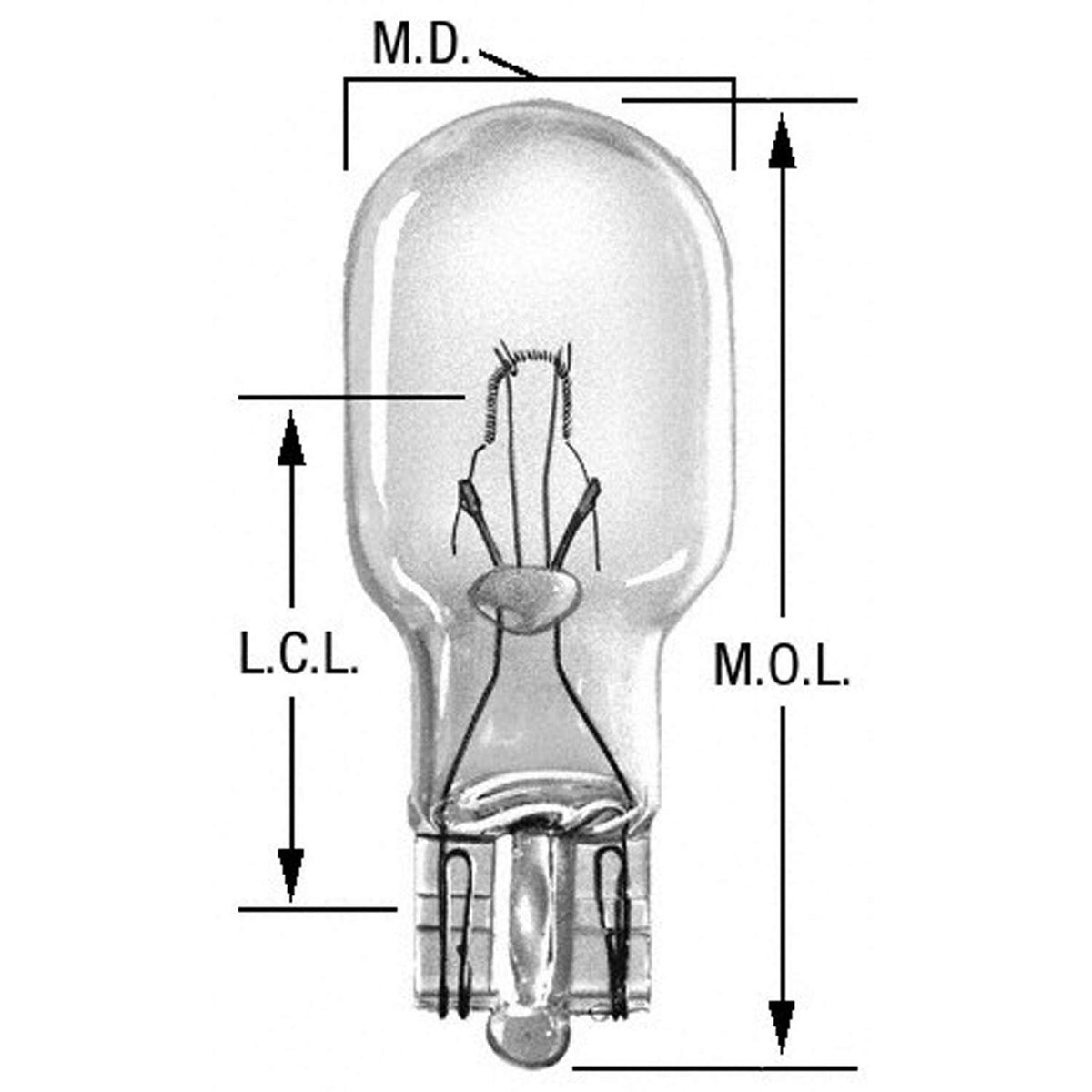 WAGNER 922 Wagner Lighting 922 Standard Multi-Purpose Light Bulb Box of 10