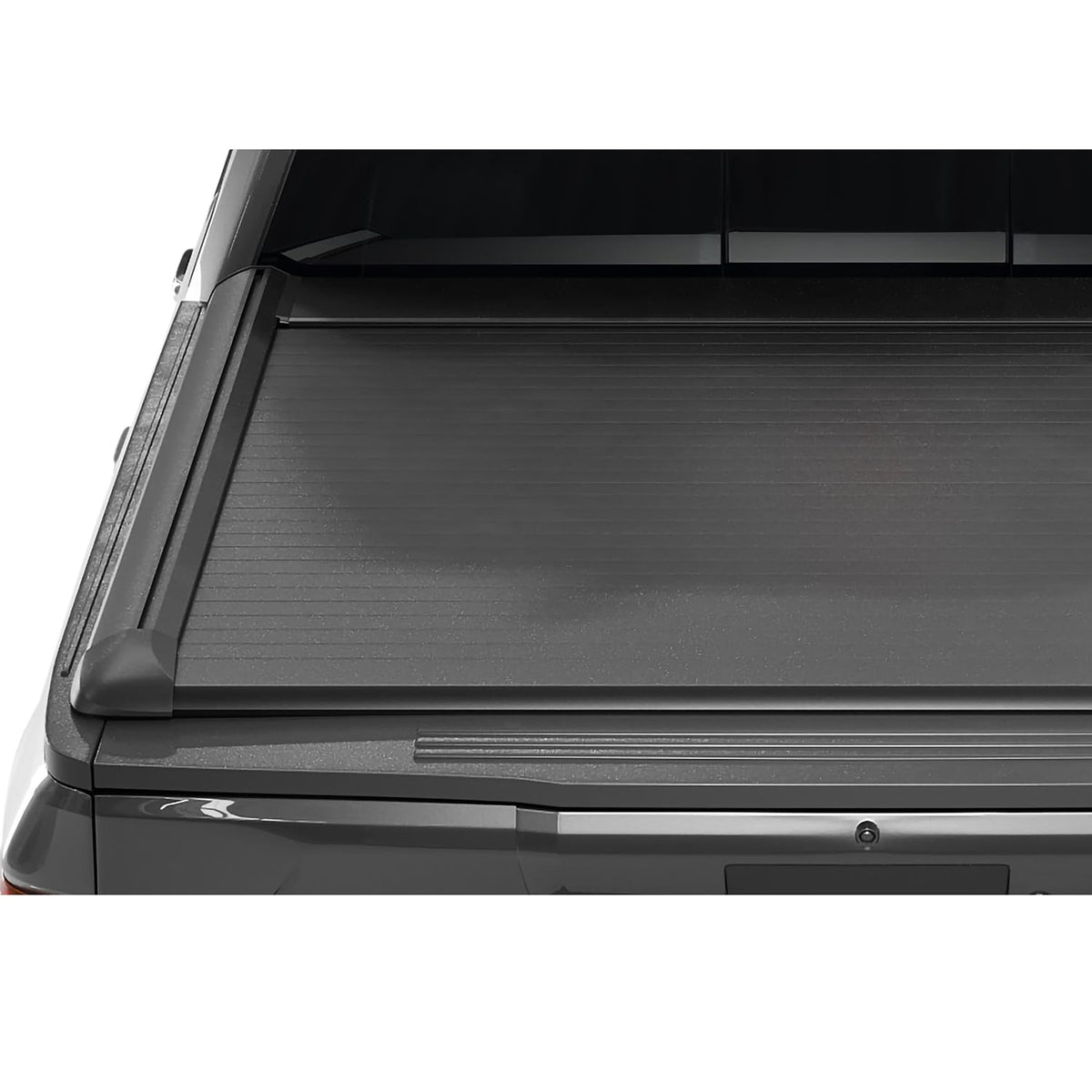 TRAILFX TFX6006 TrailFX TFX6006 Hard Retractable Tonneau Cover Fits 2019-2025 Ram 1500 6.5 Foot Bed Without RamBox Manual Retractable with Key Lock Black Matte Powder Coated Aluminum T-Slot Rails Clamp-On