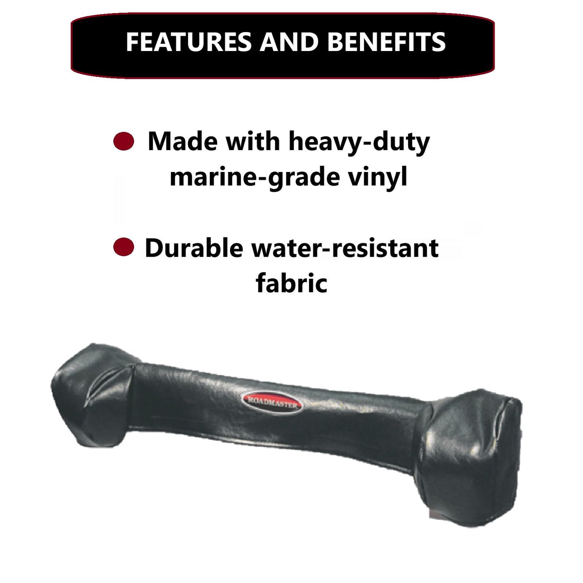 ROADMASTER 105 Roadmaster 105 Cross Bar Heavy Duty Cover | Protects from Dirt and Debris | Water Resistant | Perfect for Reliable Towing | Easy to Install | Made in USA