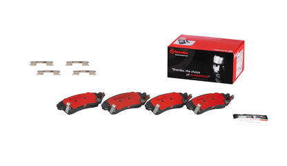 BREMBO P10010N Brembo P10010N Premium Ceramic Rear Disc Brake Pad Set BUICK/CHEVROLET/GMC/ISUZU/SAAB OE# 88983915