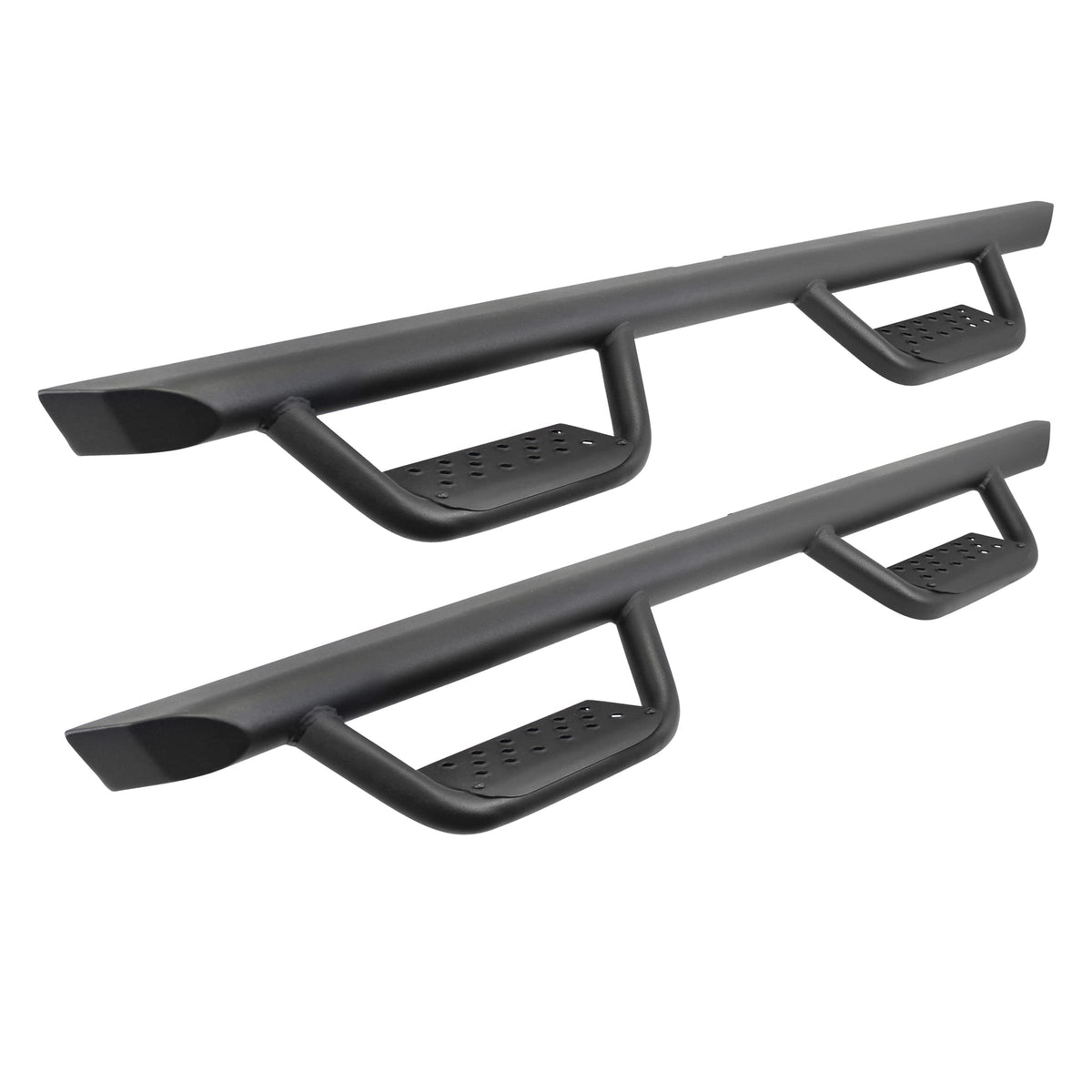 GO RHINO D20073T Go Rhino Dominator Xtreme D2 Side Steps Side Steps | 73" Mild Steel, Textured Black | D20073T