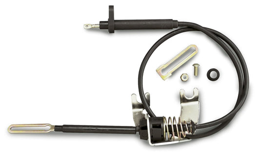 LOKAR KD-2350U Lokar KD-2350U Stainless Steel Kickdown Bracket Kit with Black Housing for GM 350 Transmission