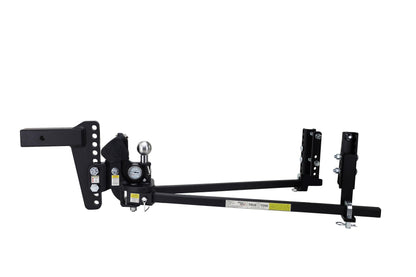 WEIGH SAFE TTHW8-2.5 Weigh Safe TrueTow HW Distribution Hitch, 8" Drop, 2.5" Shank, 18,500 GTW