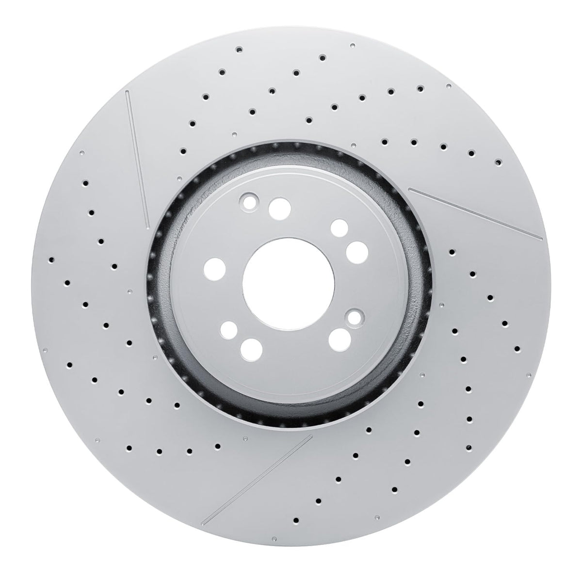 Dynamic Friction 634-63191 GEOSPEC COATED ROTOR-DRILLED AND SLOTTED