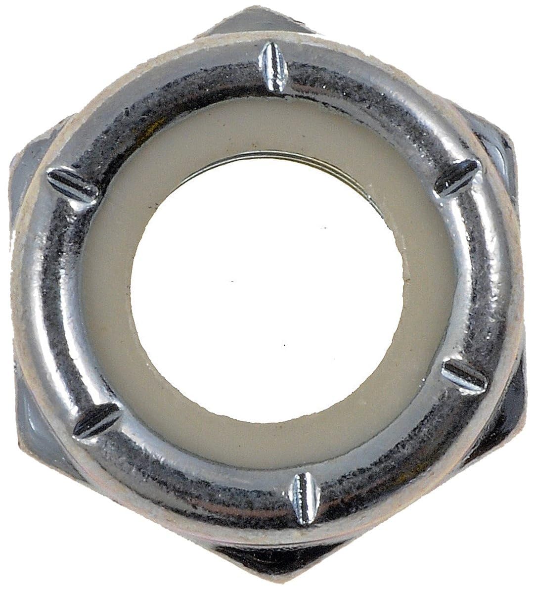 DORMAN 784-762 Dorman 784-762: Hex Lock Nuts with Nylon Ring-Grade 2- Thread Size1/2-13 in,Height19/32In.