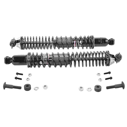 MONROE 58574 Monroe Load Adjusting 58574 Suspension Shock Absorber and Coil Spring Assembly Pack of 2 for Chevrolet Chevelle