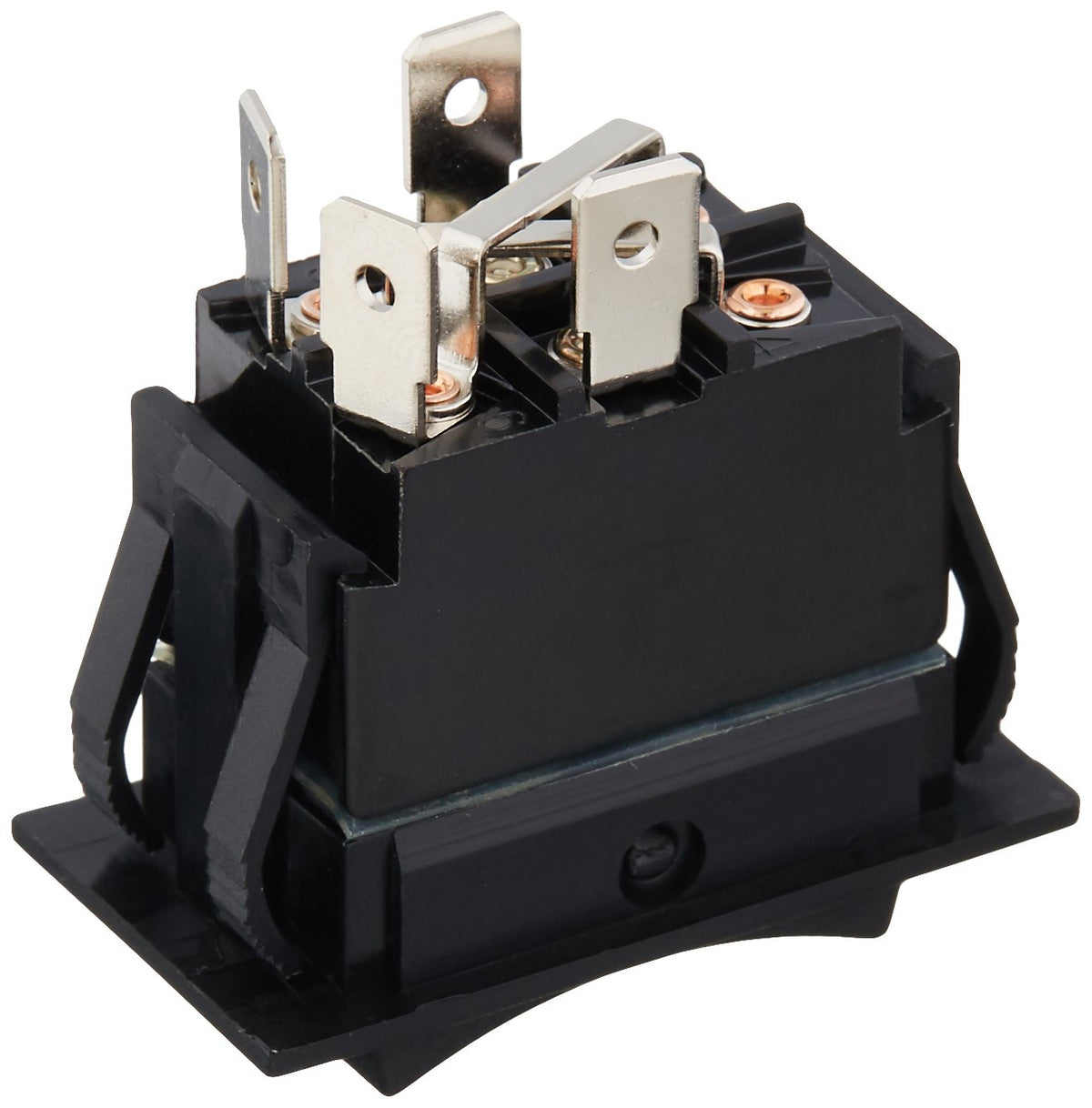 RV DESIGNER S221 RV Designer S221-20A Black DC Rocker Switch Momentary On/Off/Momentary On