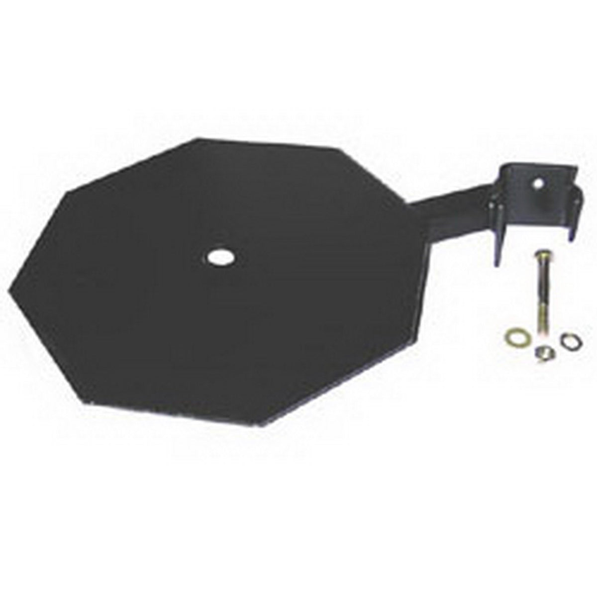 BACKRACK 91001 BACKRACK RealTruck Light Bracket 10.5" Base | Black, Driver Side | 91001 | Universal w Frame's