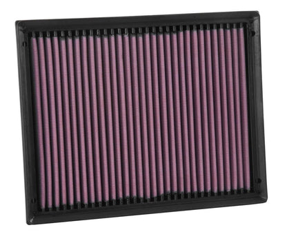 K&N FILTER 33-3086 K&N High-Flow Original Lifetime Engine Air Filter: Increase Power: Premium, Washable: Compatible with 2015-2024 Ford/Volkswagen: Endeavour, Everest, Ranger, Ranger Raptor, Amarok, 33-3086