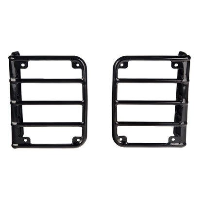 RUGGED RIDGE 11226.02 Rugged Ridge Tail Light Euro Guards for Jeep Wrangler JK/JKU | Satin Black | 11226.02 | Fits 2007-2018 Jeep Wrangler JK/JKU