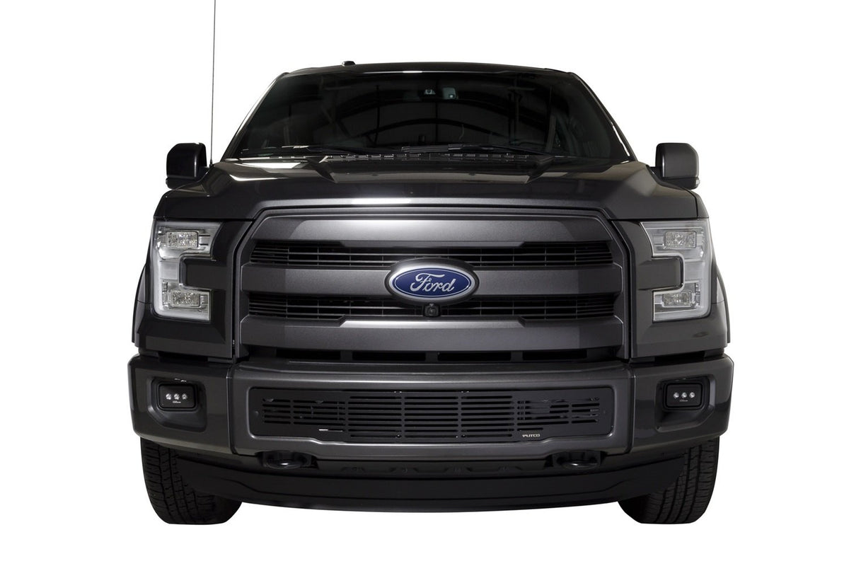 PUTCO 87160 Putco 87160 Black Stainless Steel Bar Style Bumper Grille for Ford F150