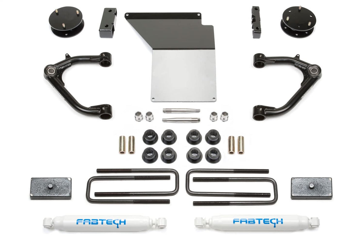 FABTECH FTS21135 Fabtech FTS21135 4" Uniball Upper Control Arm with Dual Shock Tabs