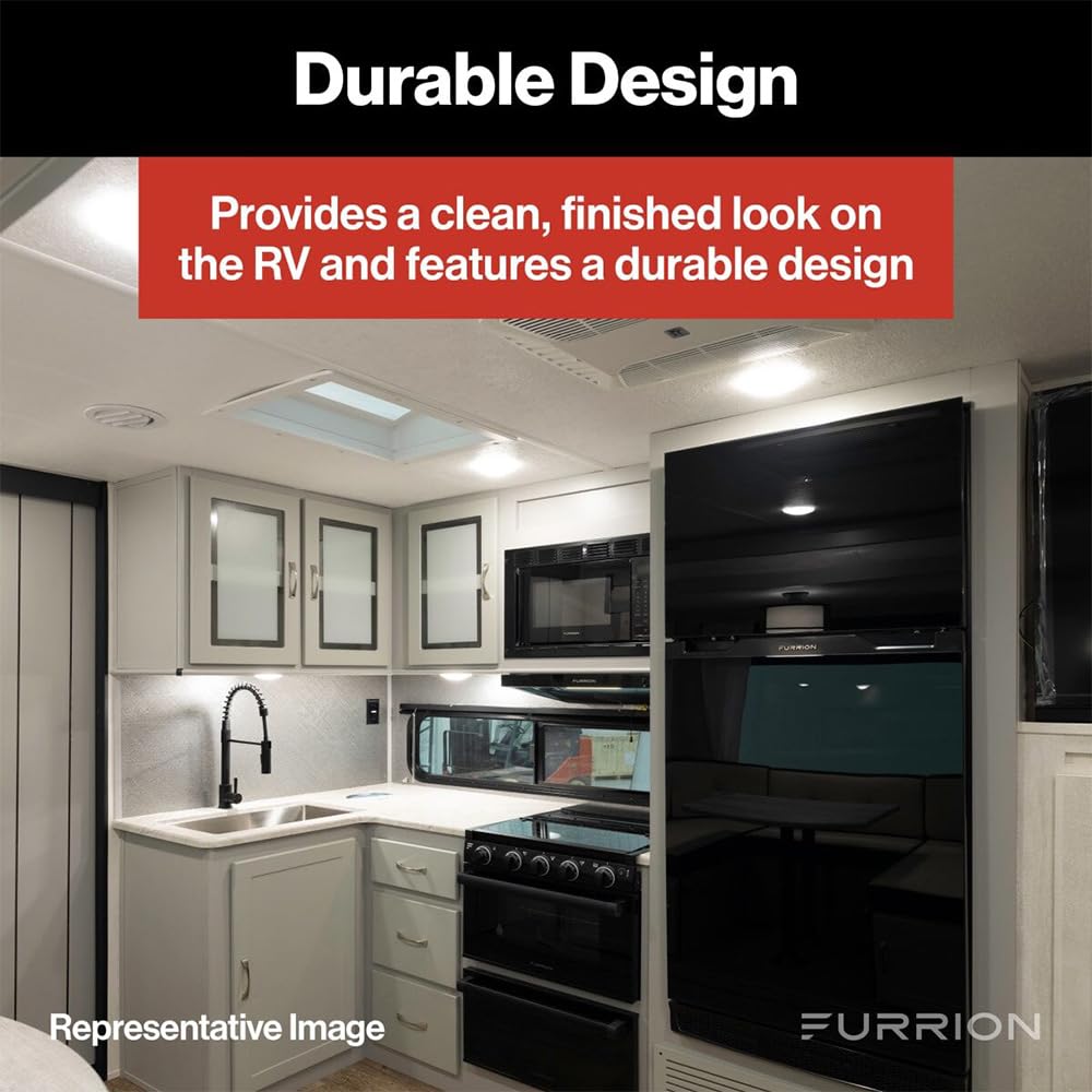 FURRION LLC FWH41EA-BL-AM Furrion 18.1" x 16.1" Black Retrofit Door for Tankless RV Water Heating System FWH41EA-BL-AM