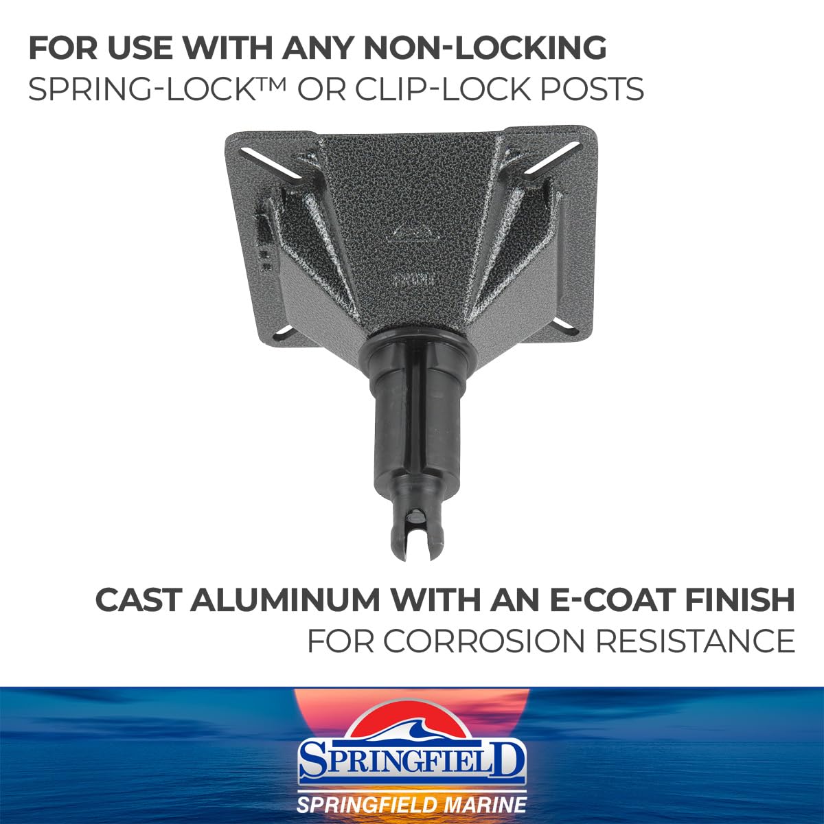 SPRINGFIELD 1640203 Springfield 1640203 Spring Lock Non-Locking Seat Mount