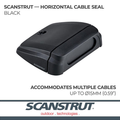 SCANSTRUT DS-H-MULTI-BLK Scanstrut DS-H-Multi-BLK Horizontal Multi Cable Seal – Black