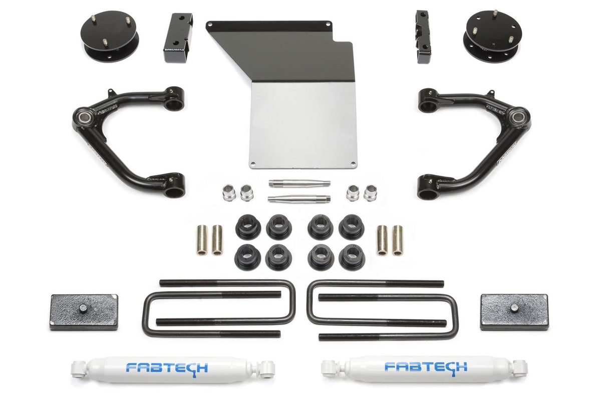 FABTECH K1071 Fabtech K1071 4in Lift System w/Shocks