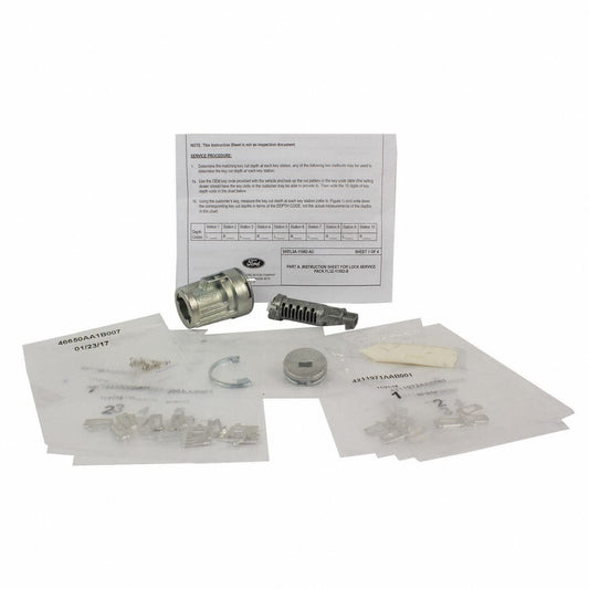 MOTORCRAFT SW7905 Motorcraft SW7905 Lock Cylinder And Key, 1 Pack