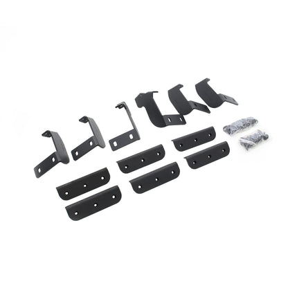 GO RHINO D64439T Go Rhino Dominator Xtreme D6 SideSteps Sidestep & Brackets | Mild Steel, Textured Black | D64439T | Fits 2023-2024 Toyota Sequoia