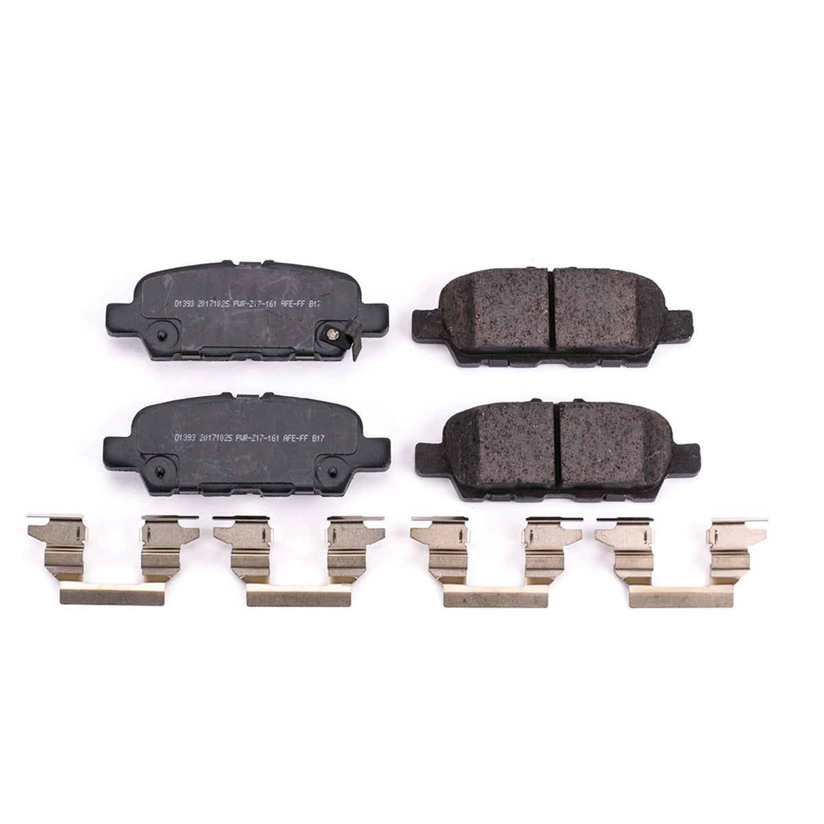 Powerstop 17-1393 Z17 Replacement Ceramic Brake Pads Rear