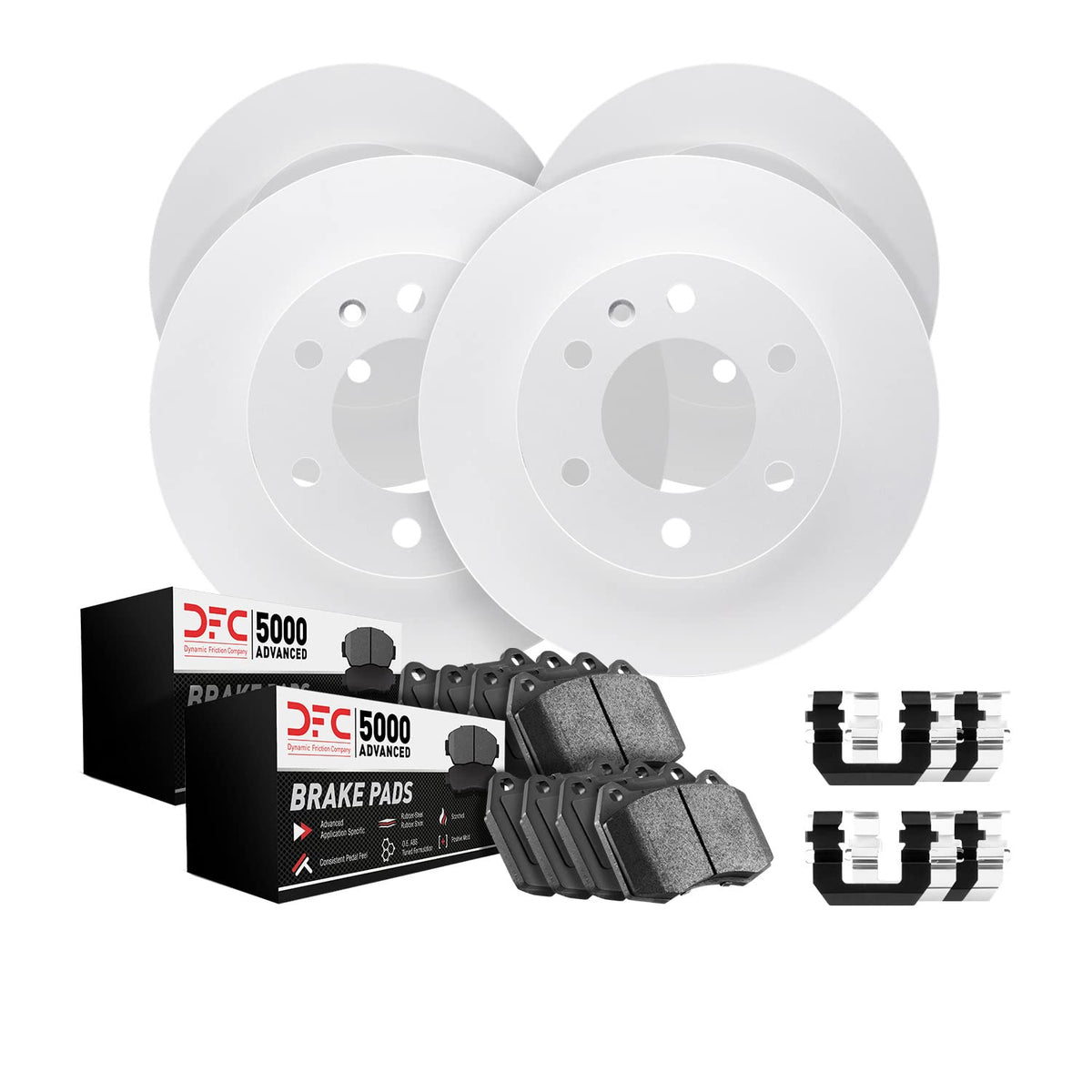 Dynamic Friction 4514-59077 DFC Front Rear Brake Kit
