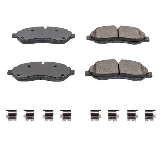 Powerstop 17-1774 Z17 Replacement Ceramic Brake Pads Front