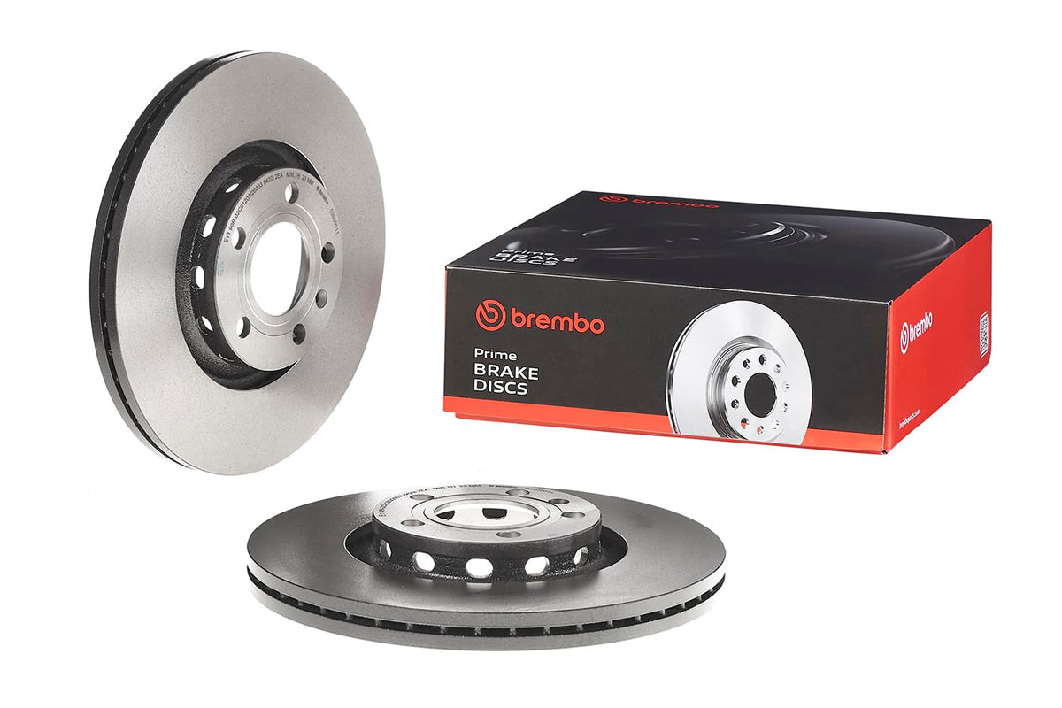 BREMBO 09869011C02 Brembo 09.8690.11 UV Coated vented Front Brake Rotor AUDI/AUDI (FAW)/SEAT/SKODA/VW/VW (SVW)/ZHONGHUA (BRILLIANCE) OE# 8E0615301R