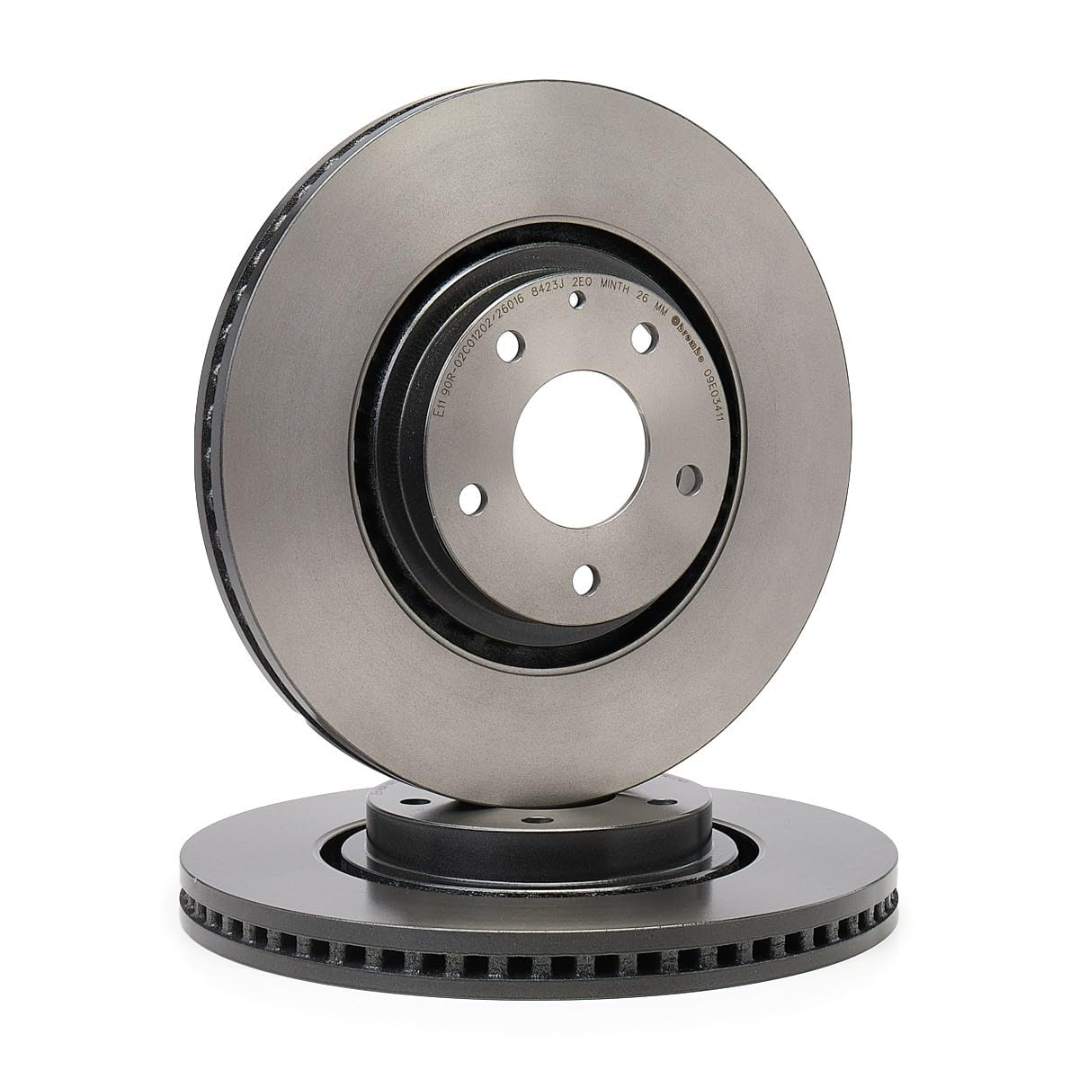 Brembo 09.E034.11 UV Coated vented Front Brake Rotor MAZDA/MAZDA