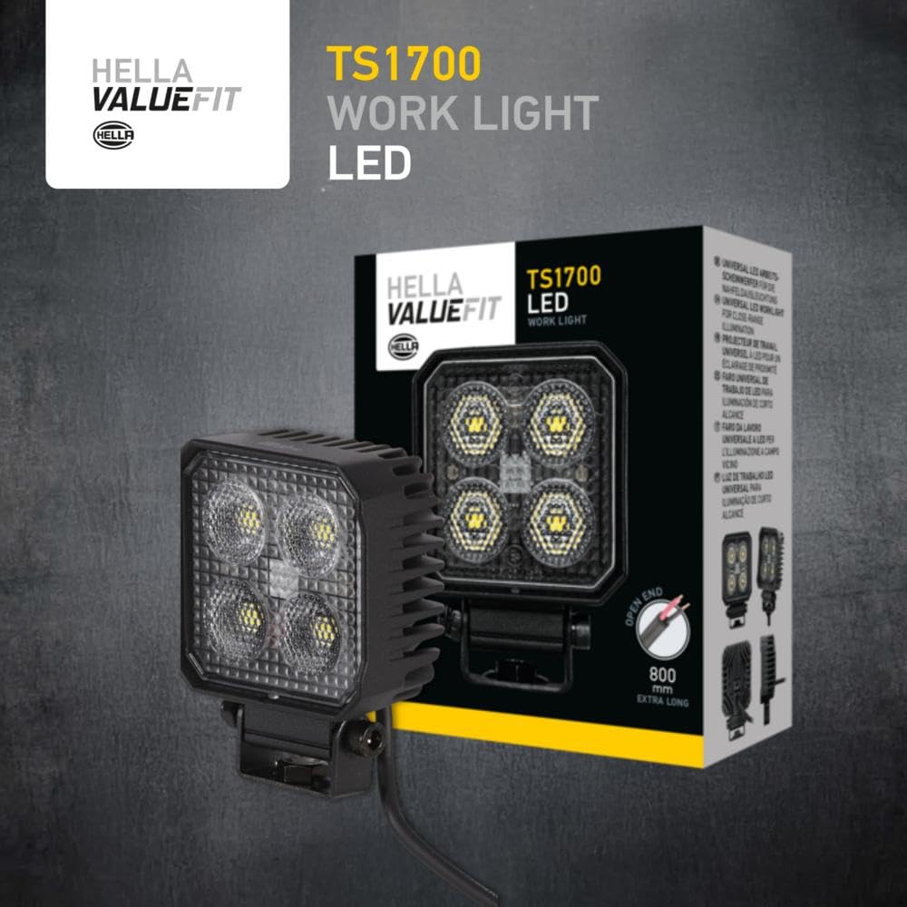 Hella 357110002 Worklight Valuefit Ts1700 Led Mv Cr Lt, Multi