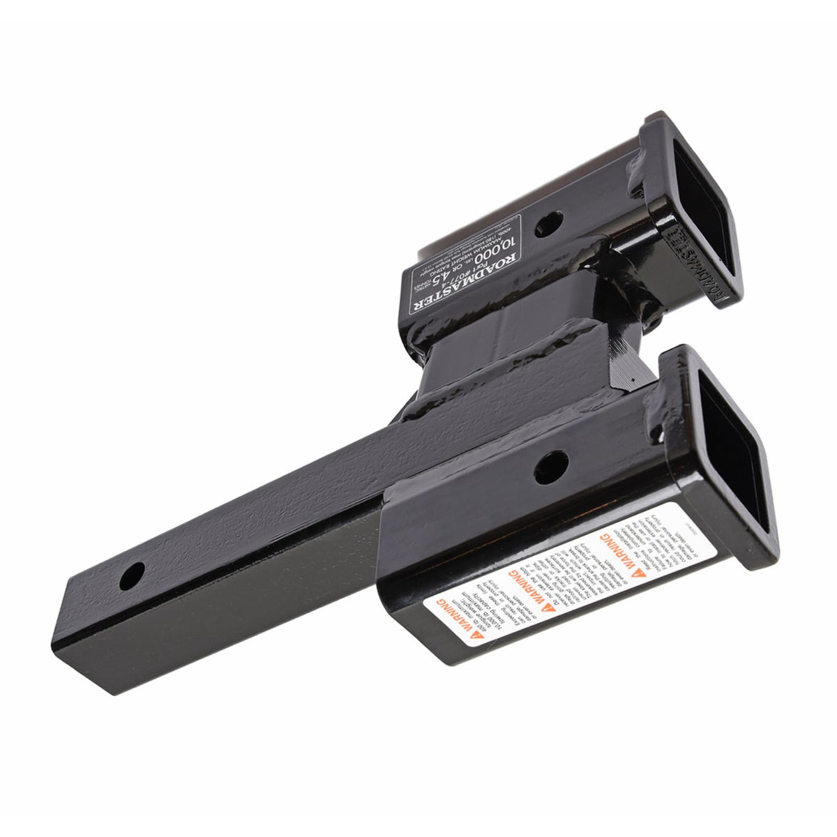 ROADMASTER 077-4 Roadmaster 077-4 Dual Receiver Hitches with 2" Top and 4" Bottom Offset fits 2" Receiver Hitch | 10,000 lbs Towing Capacity | 400 lbs Max Tongue Weight | Durable Powder Coat Finish | Made in the USA