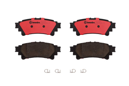 BREMBO P83152N Brembo P83152N Premium Ceramic Rear Disc Brake Pad Set LEXUS/TOYOTA/TOYOTA (GAC) OE# 044660E010