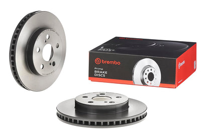 BREMBO 09D51011C02 Brembo 09.D510.11 UV Coated vented Front Brake Rotor TOYOTA OE# 4351247060