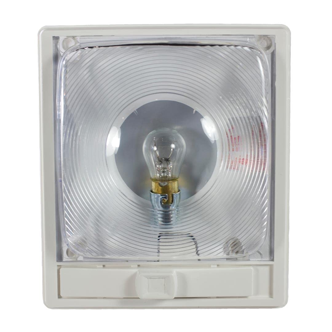 ARCON 11824 Arcon 11824 Double Light with Optic Lens and White Base