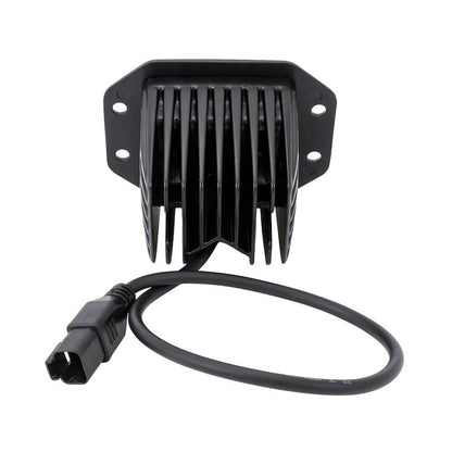 TRAILFX 2X2FMF2 Trailfx Driving/Fog Light 2X2FMF2, LED, 4 Clear LED 5 Watt Bulbs, 3 Inch Square, 90 Degree Flood Beam, Clear Polycarbonate Lens, Bracket Mount, 20 Watt Blubs Amp Draw 1.2 AMP At 12 Volts, Set Of 2