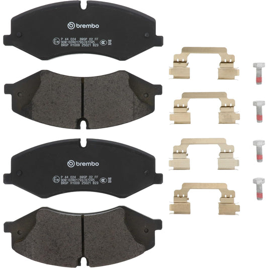 BREMBO P44024 Brembo P44024 Low-Met Front Disc Brake Pad Set LAND ROVER OE# LR015578