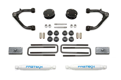 FABTECH K1129 Fabtech K1129 Uniball Lift System w/Shocks 3.5 In. Lift Rear Incl. Performance Shocks Uniball Lift System w/Shocks