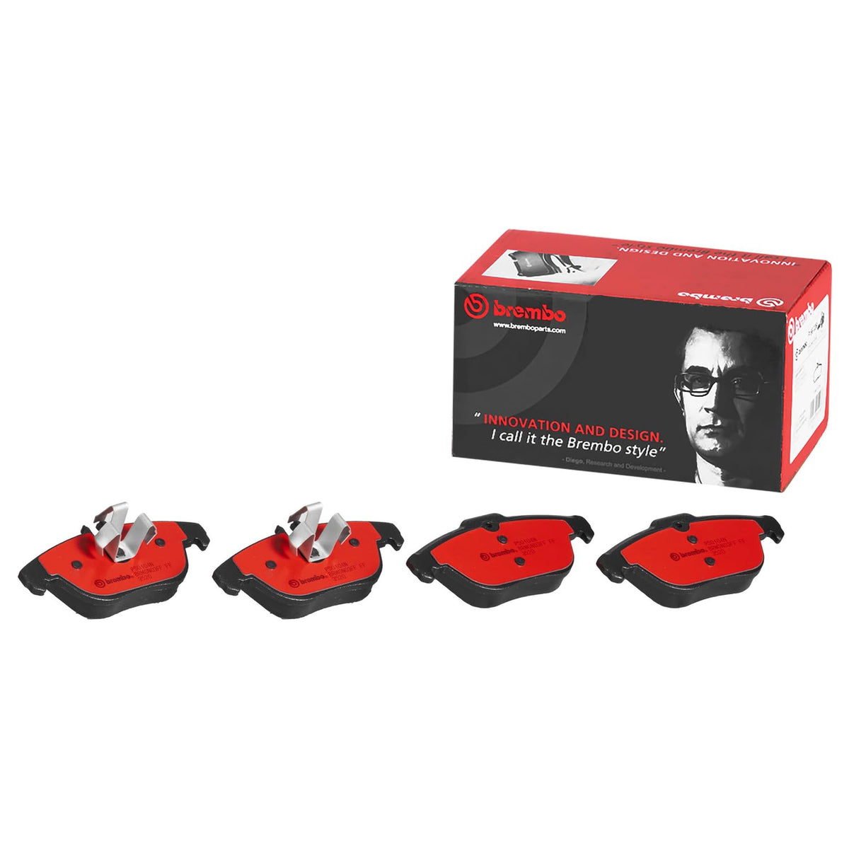 BREMBO P50104N Brembo P50104N Premium Ceramic Rear Disc Brake Pad Set MERCEDES-BENZ/MERCEDES-BENZ (BBDC) OE# 0054204920