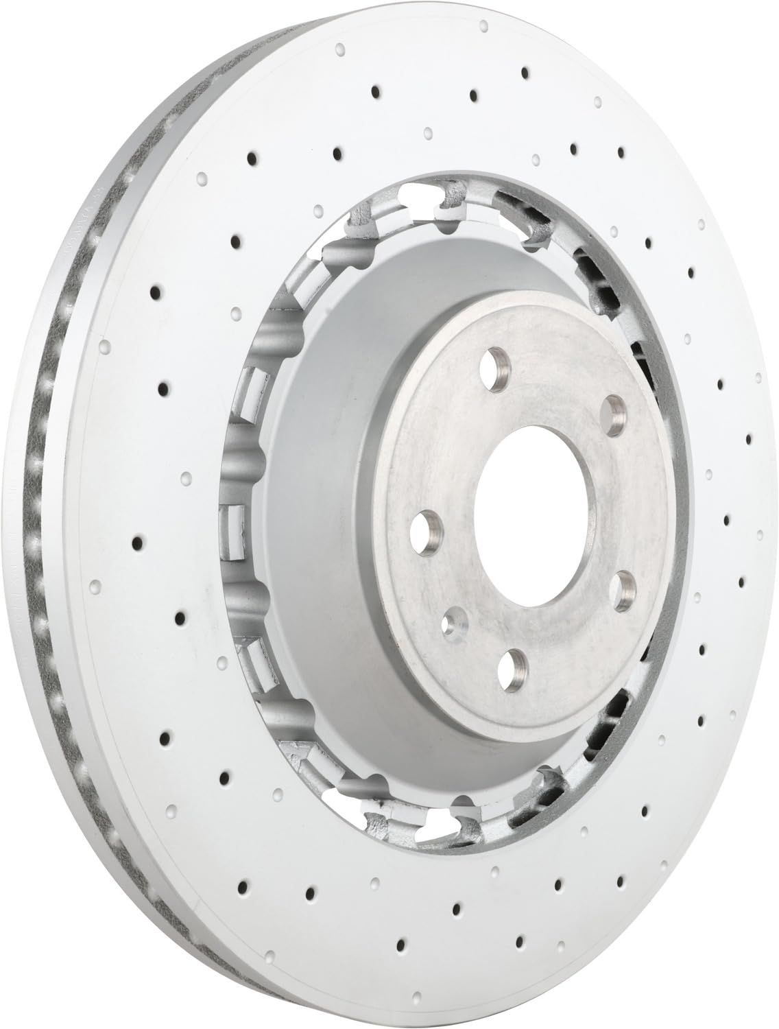 BREMBO 09D17433C02 Brembo 09.D174.33 Dual Cast vented drilled Front Brake Rotor AUDI OE# 8V0615301S