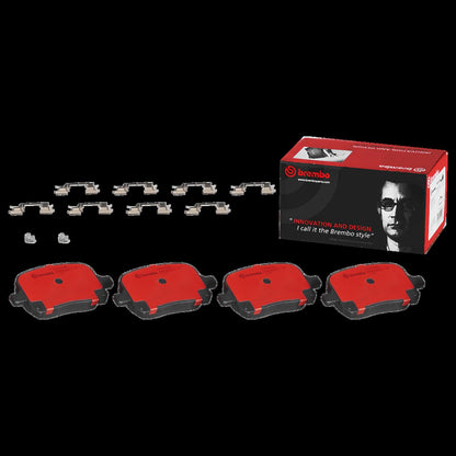 BREMBO P83040N Brembo P83040N Premium Ceramic Front Disc Brake Pad Set LEXUS/TOYOTA OE# 0446520550