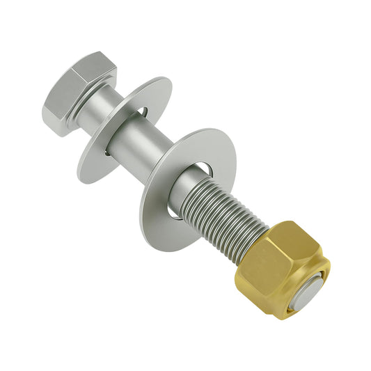 T-H MARINE BK-1-DP T-H Marine Jack Plate Bolt Kit – ½-20 x 2-3/4” Fine Thread Bolts with Shoulder – Stainless Steel – Includes Lock Nuts & Washers – Mounting Hardware for Outboard Motors