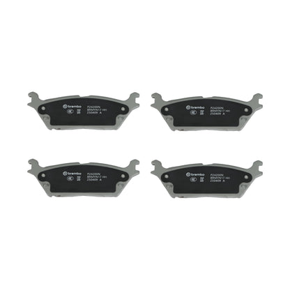 BREMBO P24200N Brembo P24200N Premium Ceramic Rear Disc Brake Pad Set FORD USA OE# FL3Z2200A