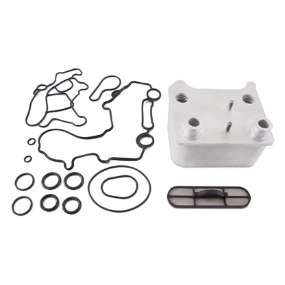 MISHIMOTO MMOC-F2D-03 Mishimoto MMOC-F2D-03 Replacement Oil Cooler, Compatible with Ford Powerstroke 6.0L, 2003-2007