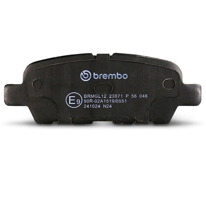 BREMBO P56046 Brembo P56046 Rear Disc Brake Pad - Set of 4