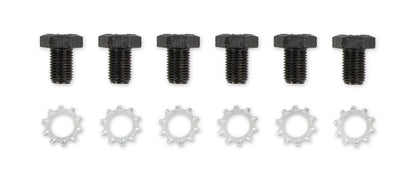 MR GASKET 6710 Mr. Gasket Flexplate, Bolts Gr.8 Gm, Black