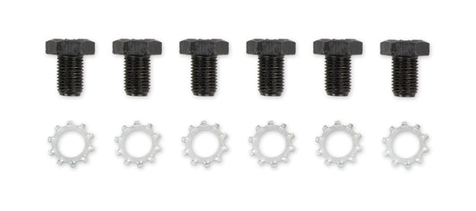 MR GASKET 6710 Mr. Gasket Flexplate, Bolts Gr.8 Gm, Black