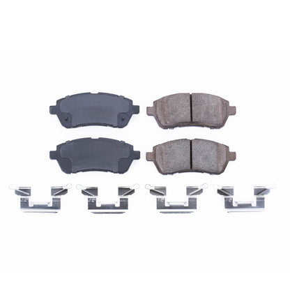 Powerstop 17-1454 Z17 Replacement Ceramic Brake Pads Front
