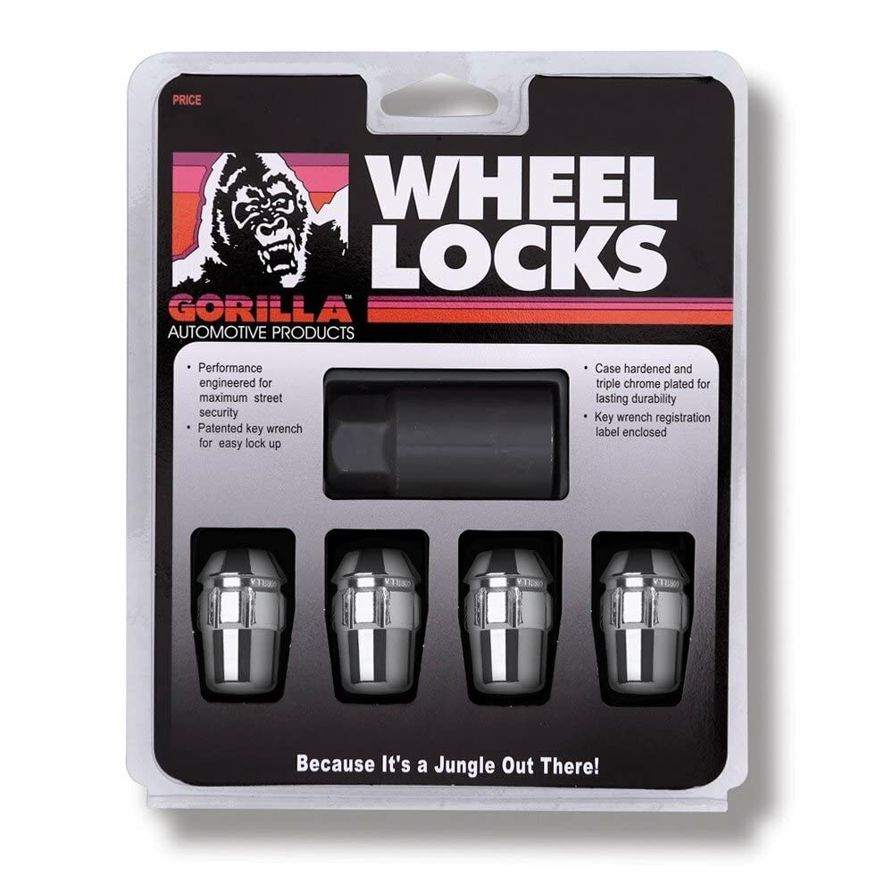 GORILLA 71601N Gorilla Automotive 71601N 14mm x 2.00 Acorn Lug Nut,Chrome