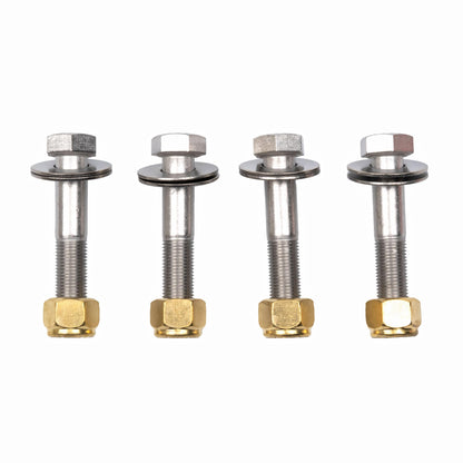 T-H MARINE BK-1-DP T-H Marine Jack Plate Bolt Kit – ½-20 x 2-3/4” Fine Thread Bolts with Shoulder – Stainless Steel – Includes Lock Nuts & Washers – Mounting Hardware for Outboard Motors