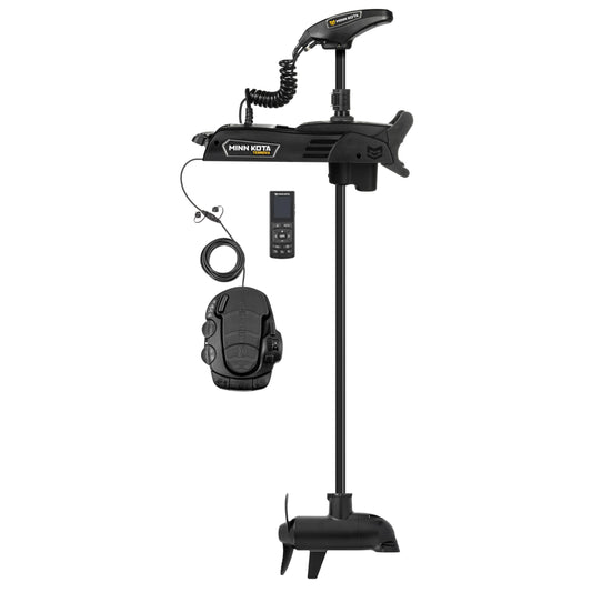 Minn Kota 1358201 Minn Kota Terrova Quest Brushless Bow-Mount Electric Trolling Motor with Dual Spectrum Chirp Sonar – 90/115 Lb. Thrust, 60 in. Shaft, Freshwater