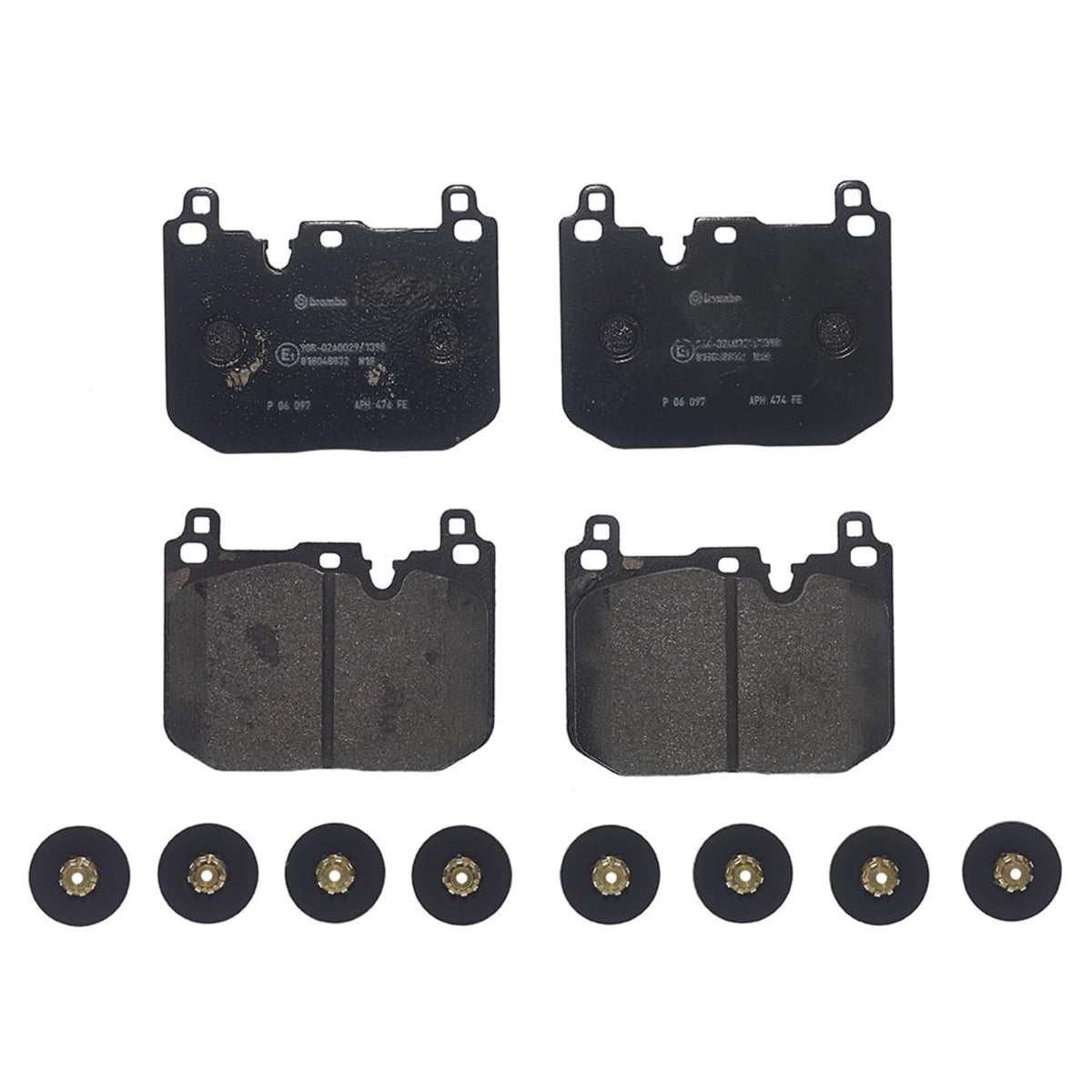 Brembo P06097 Low-Met Front Disc Brake Pad Set MINI OE#