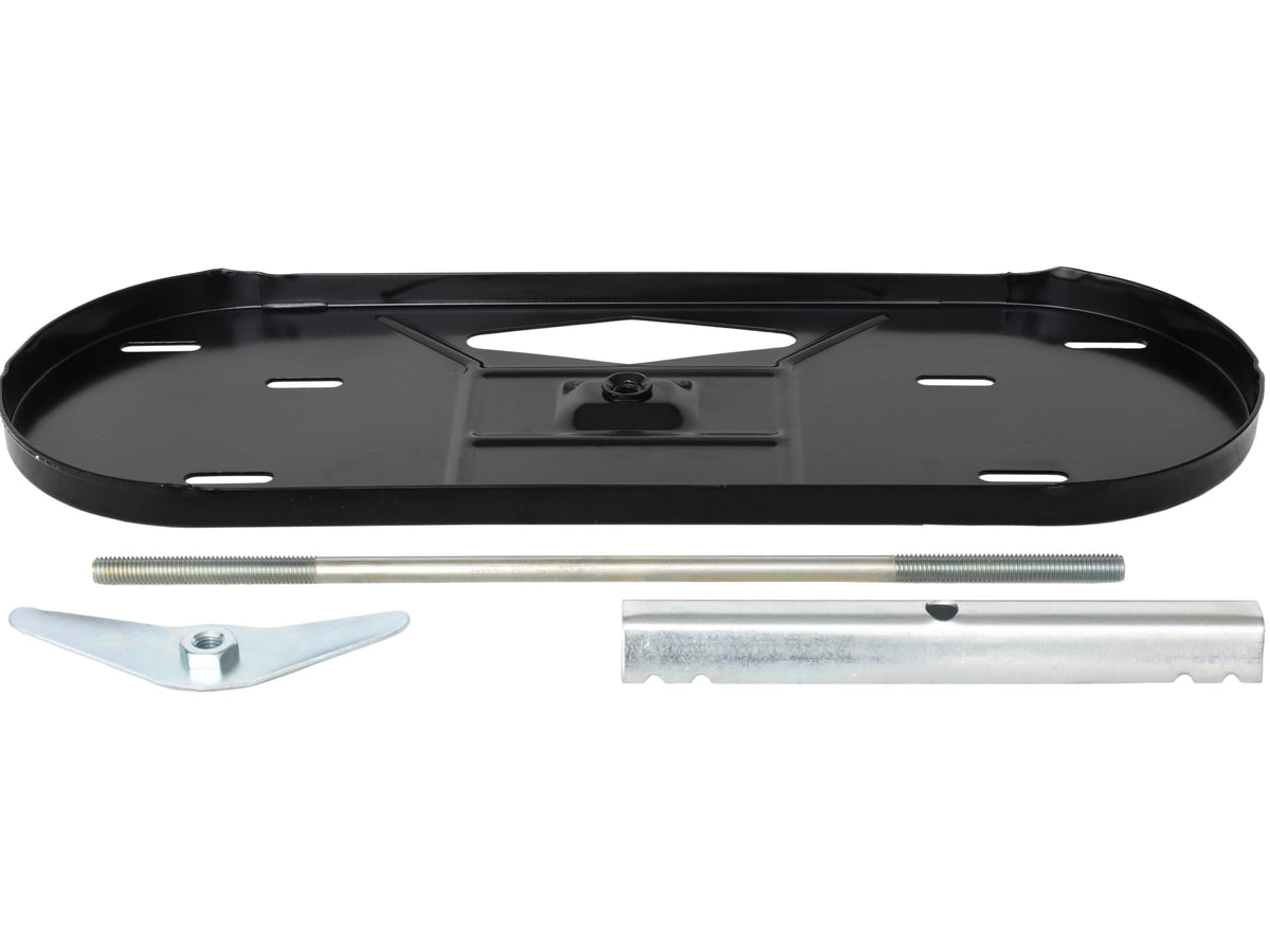 FLAME KING KT20MNT Flame King Dual RV Propane Tank Cylinder Rack for RVs and Trailers for 20lb Tanks - KT20MNT (Tanks Sold Separately)